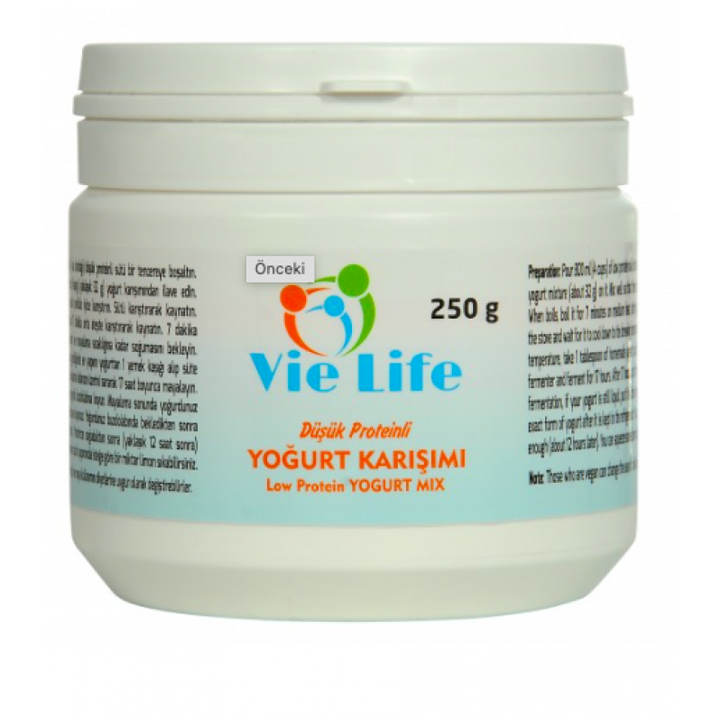 Vie Life Düşük Proteinli Yoğurt Karışımı 250 Gr