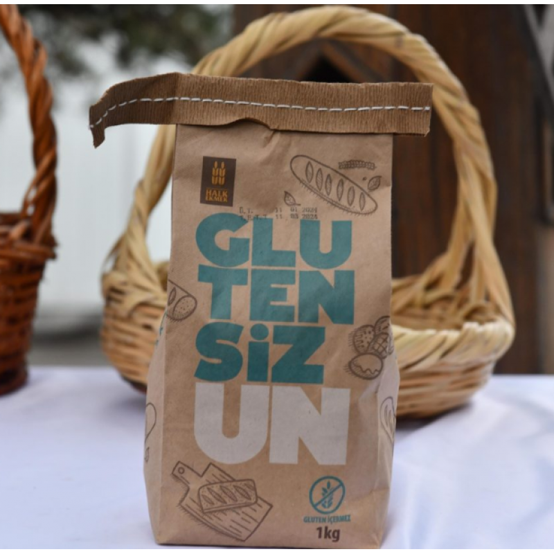 Ankara Halk Ekmek Glutensiz Un 1 kg Ankara Halk Ekmek Glutensiz Un 1 kg